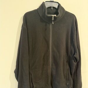 Amazon Essentials Men's Dark Gray Fleece Jacket